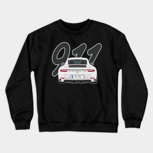 911 gts racing white Crewneck Sweatshirt